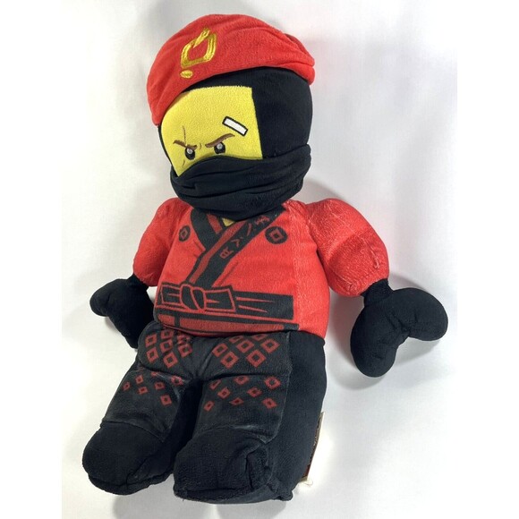 LEGO The Ninjago Movie Red Ninja Warrior Kai 20” Plush Figure - Picture 3 of 11
